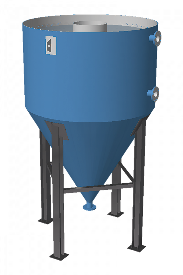 Decanter or sludge thickener