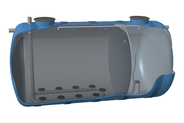 Total oxidation treatment plant